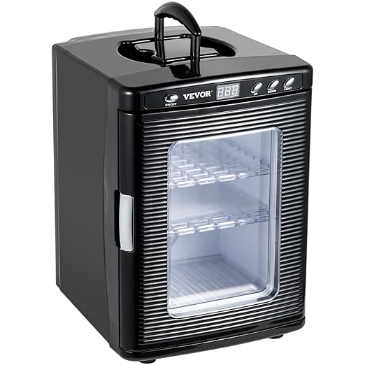 Happybuy Black Reptile Incubator 25L Scientific Lab Incubator Digital Incubator Cooling and Heating 5-42°C Reptile Egg Incubator 12V/110V Work for Small Reptiles - Image 8