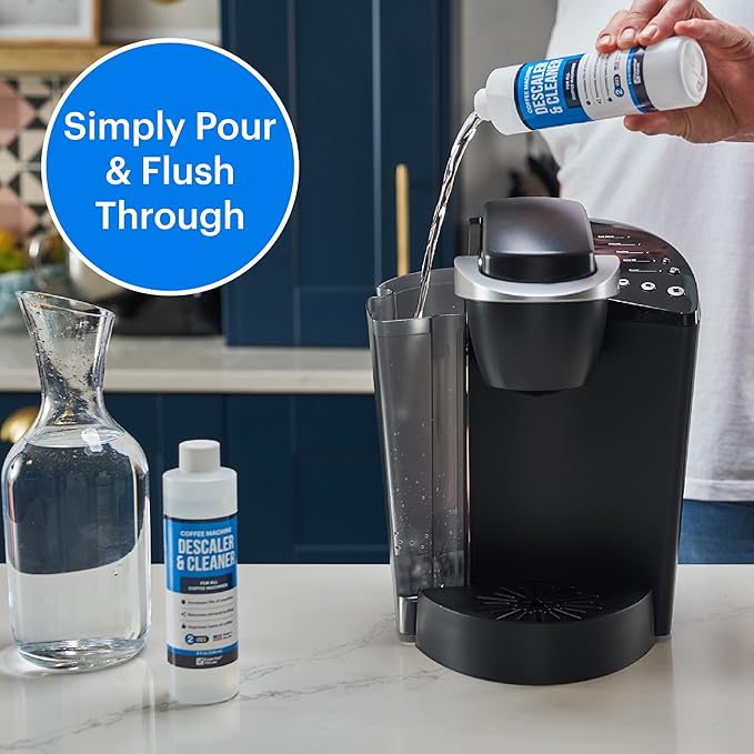 Descaling Solution (12 Uses) Coffee Machine Descaler Cleaner | Compatible with Breville Keurig Nespresso Delonghi & More | Liquid To Descale Automatic Coffee Makers & Espresso Machines - Image 6