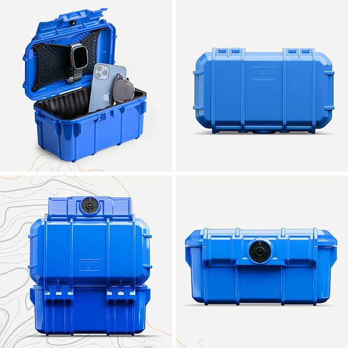 Evergreen 58 Waterproof Dry Box Protective Case - Travel Safe/Mil Spec/USA Made - for Cameras, Lenses, Phones, Pistols, First Aid, Boating, Water Sports, Tacklebox, Ammo Can, Deck Boxes - Image 2