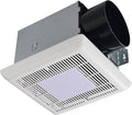 Tech Drive Bathroom Exhaust Fan with Light-150 CFM, 1000lm Dimmable 5CCT LED Light and Night Light Selectable, 6-Inch Duct Super Quiet Ventilation Fan,Easy to Install Ceiling Mounted by TechDrive