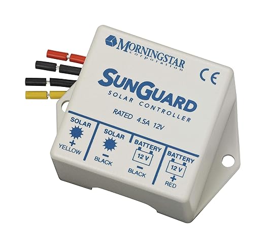 Morningstar Sunguard 4.5A PWM Solar Charge Controller (SG-4) - Intelligent Solar Panel Regulator. Supports 12V Batteries, Outdoor Rated, Highly Reliable and Easy to Install - Designed in The USA - Image 2