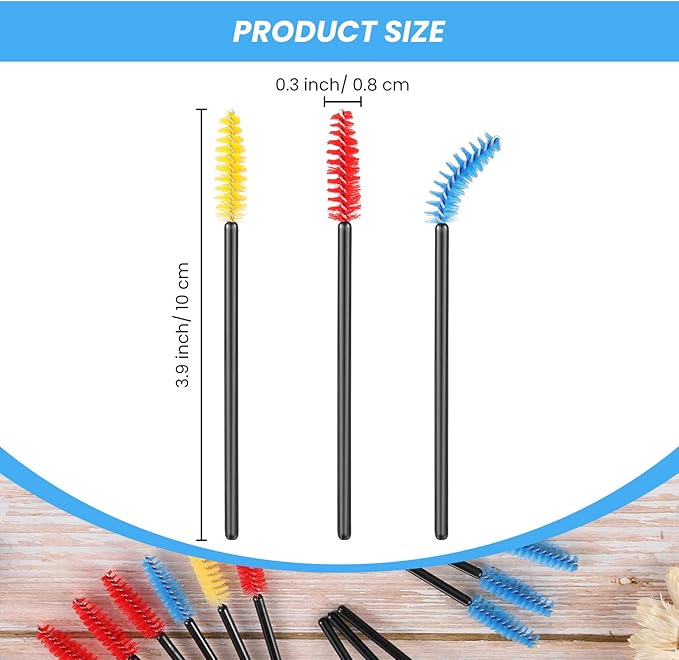 Outus 30 Pieces Hummingbird Feeder Cleaning Brush Mini Nylon Brush Set Cleaner for Bottles, Tubes, Jars, Bird Feeder (0.3 Inches/ 3.9 Inches) - Image 2