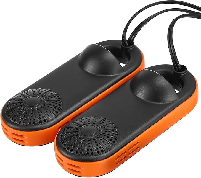 Boot Dryer Shoe Dryer Portable Footwear Dryer with Auto Temperature Control 360 Degree Warm Air Fire Retardant Design for Shoes Boots Gloves Socks Winter Rainy Travel by Unknown