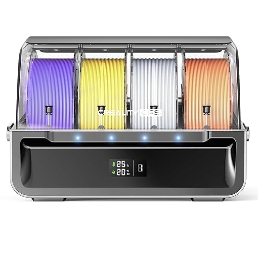 Creality Official CFS Multicolor 3D Printer Automatically Filament System, Moisture-Proof Filament Storage, Supports 4 Parallel Devices for 16 Color Printing, for K2 Plus 3D Printer by Creality