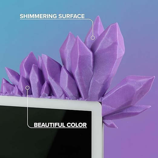 Polymaker Panchroma Celestial PLA Filament, Celestial Purple 1.75mm 3D Printing Filament, Shiny Glittering 3D Printer PLA Filament, Fit Most FDM 3D Printers, 1kg Spool (2.2lbs) - Image 4