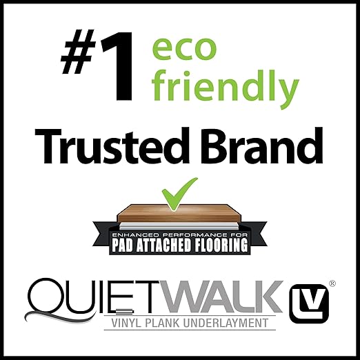 QuietWalk LV 300 – Premium Underlayment for Luxury Vinyl, Laminate & Engineered Wood Flooring (300 sq. ft. Roll) - Image 2