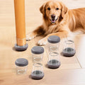 Chair Leg Floor Protectors for Hardwood Floors – Smooth Nylon Base Won’t Trap Cat or Dog Hair, Clear Silicone Caps No Scratch & Silent on Carpet & Tile (16 Pack, Fits 1" to 1-1/8") by Unknown