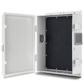 Outdoor Electrical Junction Box, ABS Water Resistant Enclosure with Internal Mounting Panel & Hinged Cover (13" H* 9.2" L* 3.7" W) by Namunanee