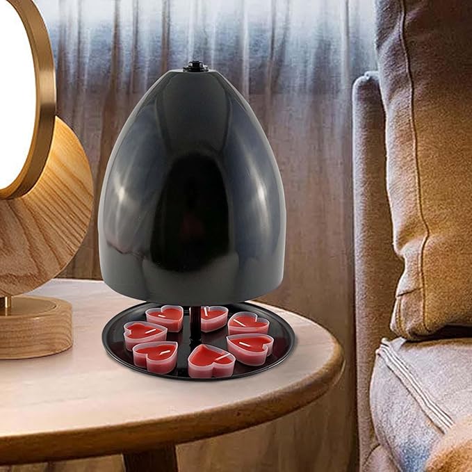 Tea Light Candle Heater,Tea Light Oven Metal Radiator, Heater Tea Light Oven Candle Holder,Tea Light Heater,Candle Heater for Indoor Bedroom Garden Patio Centerpieces Decor-No Candles - Image 3