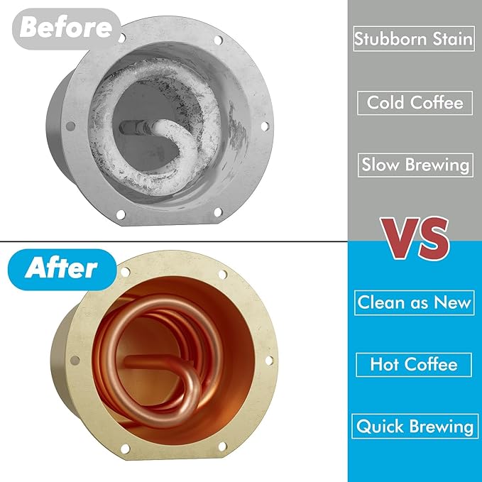 8 Uses Breville Compatible Descaling Solution, 2 Years Descaler Kit Come with 8 Cleaning Tablets, Maintenance Kit Specially Designed to Clean Breville Machines (4 Use Each Bottle, 2 Bottles) - Image 2