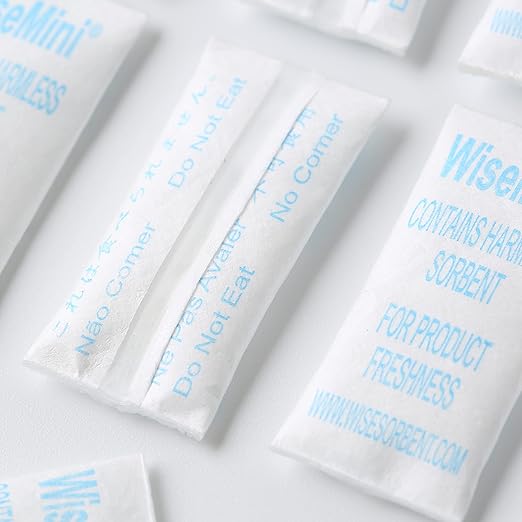 0.5 Gram 11000 Pack Silica Gel Packs, Dessicant Packets, Moisture Absorbers for Food Storage, Food Grade Desiccant Dehumidifiers, WiseMini - Image 7
