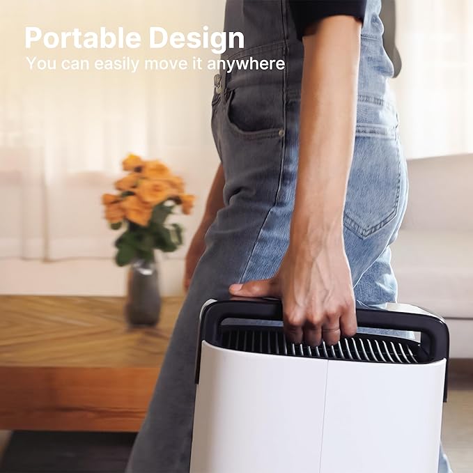 Air Purifiers for Home Large Room Up to 3600 Ft² with PM 2.5 Air Laser Sensor, HEPA 4-in-1 Filter for Airborne Particles, Sleep Mode for Allergies, Pet Hair in Bedroom, MR7566-WF, White, 1Pack+3Modes - Image 3