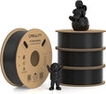 Creality Hyper PLA Filament 1.75mm, 30-600mm/s High Speed 3D Printer Filament, Dimensional Accuracy +/-0.02mm, Fit Most FDM 3D Printers, 4 Pack 1kg Spool(2.2lbs), Black by Creality
