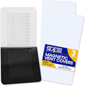 SEAL360 Magnetic Vent Covers (3-Pack), Pockets for Complete Seal, 3.5" X 12" (White) for Floor, Wall, or Ceiling Vents and Air Registers, for RV, Home HVAC and AC Vents, Vent Not Included by SEAL360