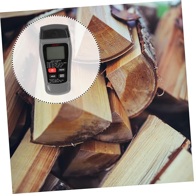 Angoily 3pcs Moisture for House Wood Moisture Tool Plant Humidity Monitor Indoor Humidity Battery Design Grey - Image 4