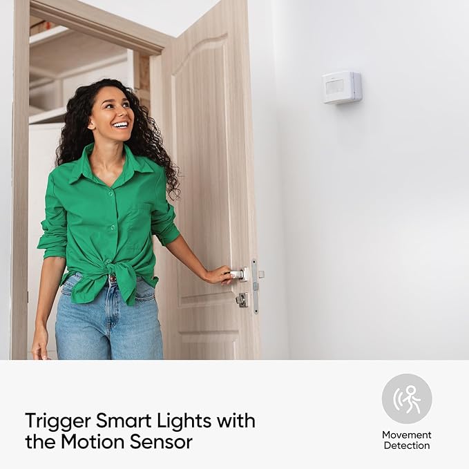Onvis Smart Motion Sensor, Wireless Hygrometer, Thermometer, Works with Apple HomeKit, Smart Home Automation, PIR Motion Detector-Thread ((iOS 17.4 and Above is Required) - Image 3