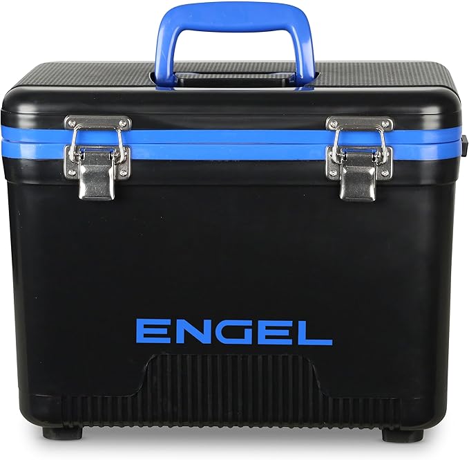Engel UC7 7.5qt Leak-Proof, Air Tight, Drybox Cooler and Small Hard Shell Lunchbox for Men and Women by ENGEL