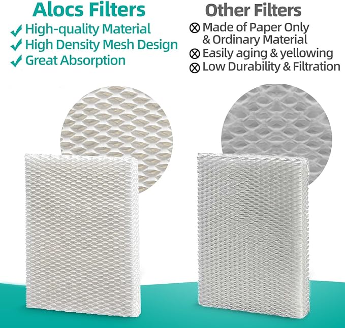 MD1-0034 Humidifier Replacement Wick Filters for Vornado Evap2, Evap40, EV100, EV200, EVDC300, EVDC500, EVDC505 Evaporative Humidifier, Tornado Humidifier Filter- 4 Pack - Image 3