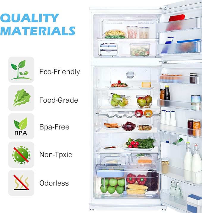 Drawer Liners, Waterproof Shelf Liner, Anti-Slip Non-Adhesive BPA Free Kitchen Cupboard Cabinet Liner Refridge Fridge Mats Sink Protector Strong Durable for Home (White/11.8in x 20Ft) - Image 6