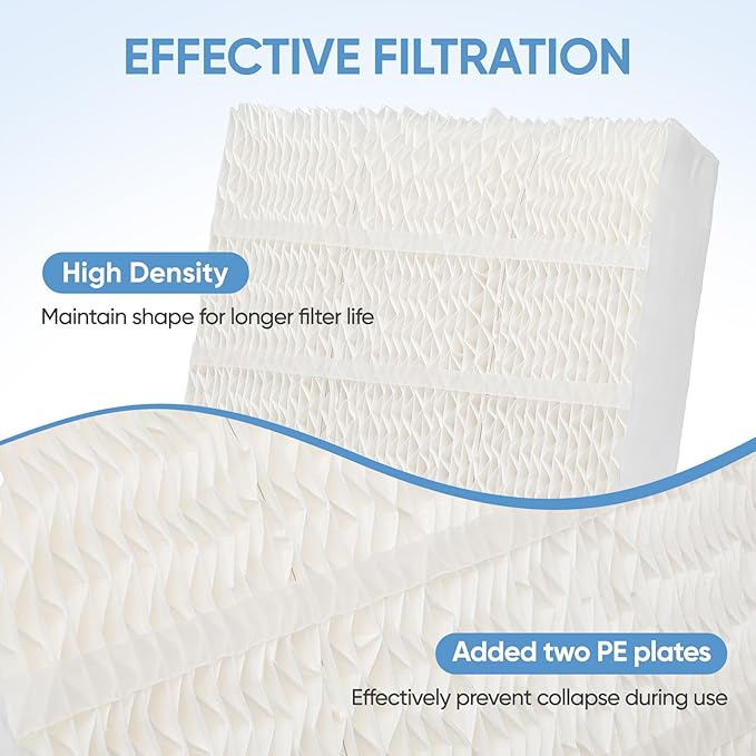 1043 Humidifier Wick Filter Replacement for AirCare Bemis Essick, Compatible with Essick Air AIRCARE EP9500, EP9700, EP9800, EP9R500, 821000 Series, and Bemis Space Saver 800/8000 Humidifiers - 2Pack - Image 3