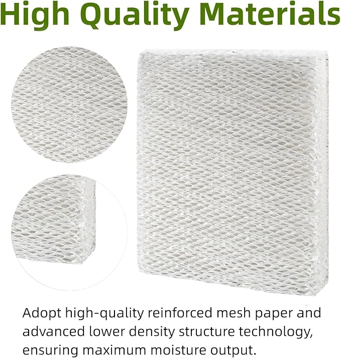 4-Pack Humidifier Filter Replacement Compatible with Aprilaire Water Panel 35 Models 350, 360, 560, 560A, 568, 700, 700A, 700M, 760, 760A, 768, Compatible with Honeywell - Image 2