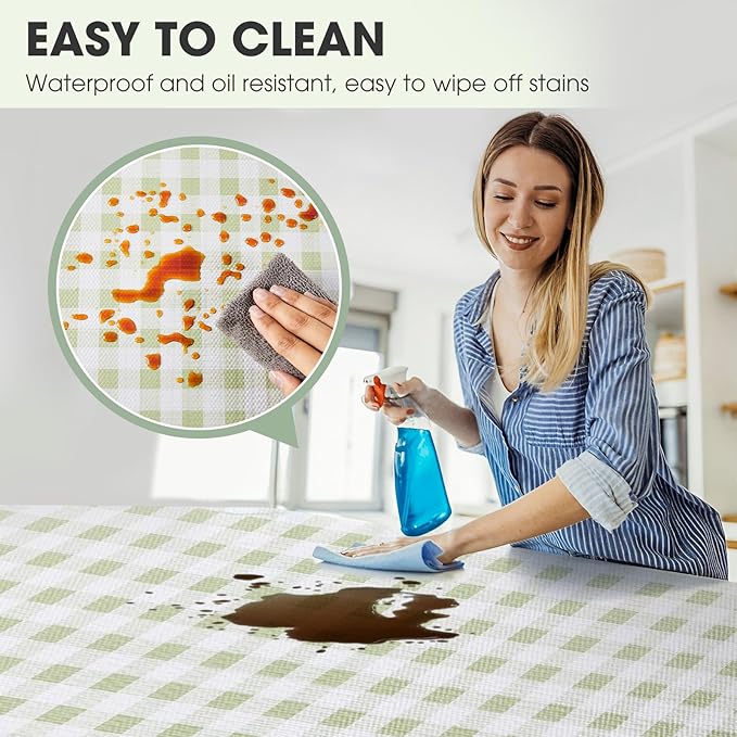 Drawer and Shelf Liner, Non-Slip Kitchen Cabinet Liners Non-Adhesive Thick Strong Grip Waterproof Washable Mats Protect Dresser Shelves Cupboard Bathroom Cabinets, Sage Green, 12 in X 10 FT - Image 3