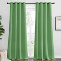 NICETOWN Froest Green Blackout Curtains 90 inches Length for Living Room, 2 Panels, 55" Wide, Thermal Insulated Long Drapes for Large Window by NICETOWN