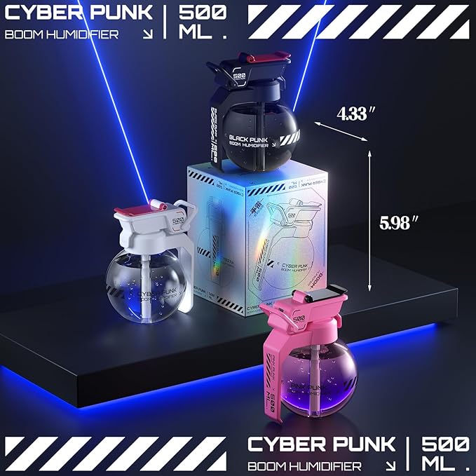 Portable Mini Desktop Humidifier,Cool Mist,relieve pressure and stress,Cool Steam,Water Bottle for Bedroom,Office,Outdoor Travel,Gaming Room - Image 6