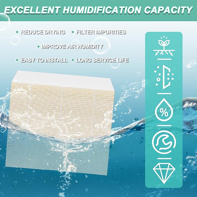 1043 Super Humidifier Wick Filter Replacement Compatible with Essick Air AIRCARE Model EP9500 EP9700 EP9800 EP9R500 EP9R700 EP9R800 821000 821001 826000 and Bemis 800 8000 Series By Cenipar - Image 3