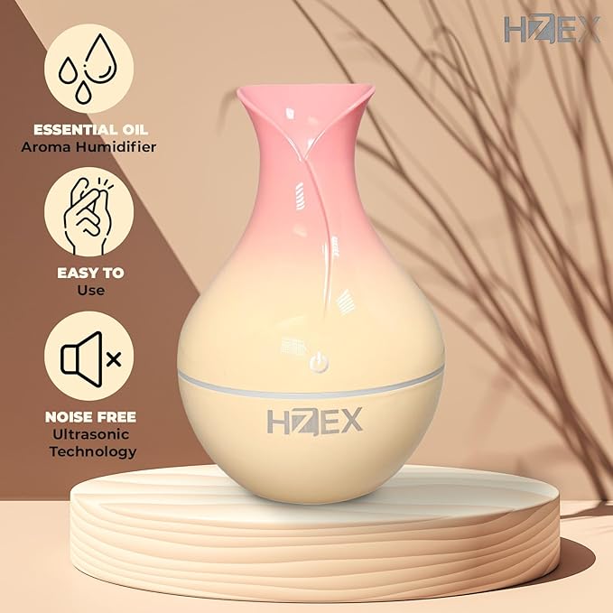 Spiral Essential Oil Diffuser with 7 Color Changing Lights and 5V USB Cable for Home Office, 130ml Mist Humidifier Silent Aroma Diffusers, Variant Colors (Orchid) - Image 5