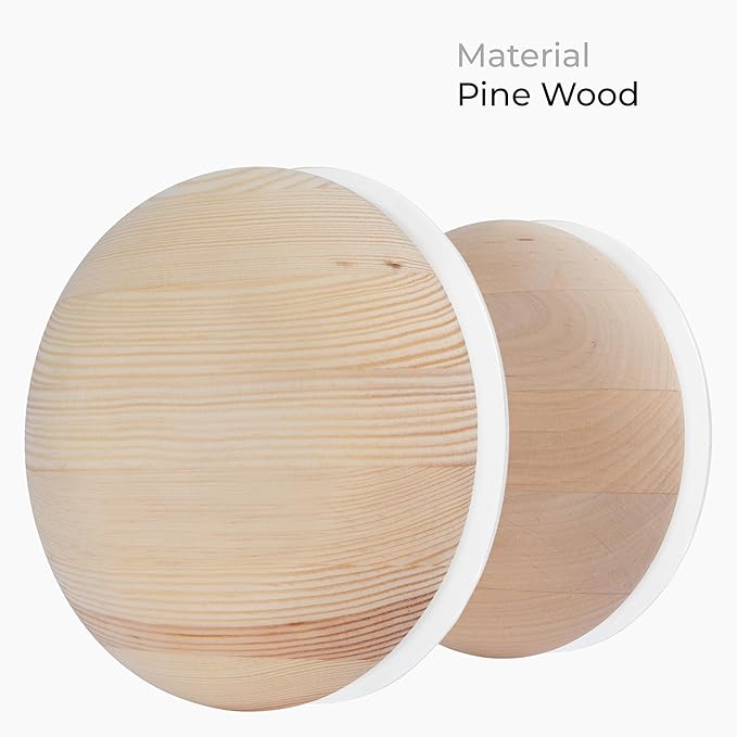 Ø4 Inch Round Sauna Vent Air Diffuser - Adjustable Pine Wood Air Supply Cover - Universal Diffuser - Wooden Air Intake Sauna Accessories, Vent Covers for Home Sauna, Indoor Sauna, Steam Sauna - Image 4