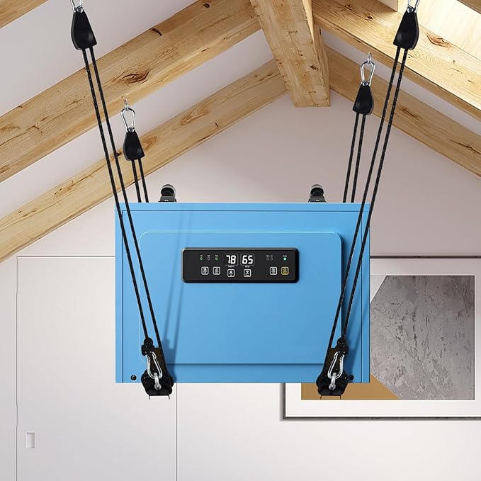 Dehumidifier Hanging Kit, Dehumidifier Joist Hanging Kit for Crawl Space and Basement Dehumidifiers, Helps Reduce Noise and Vibration of The Unit - Image 7