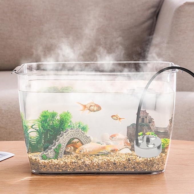 Mist Maker, 3 Head Ultrasonic Mist Maker Fogger AC 36V 60W Air Humidifier Hydroponics Water Fountain Pond Fog Machine 900ml/h - Image 5