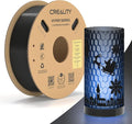 Official Creality Hyper PETG Filament Clear Black, 3D Printer Filament PETG, High Speed 600mm/s, 1kg(2.2lbs)/Spool 1.75mm, Dimensional Accuracy ± 0.05 mm by Creality