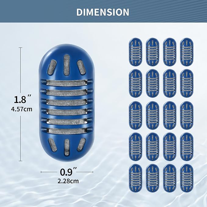 Demineralization Cartridge for Humidifier Compatible with HoMedics Total-Comfort Ultrasonic Humidifier: 20- Pack Demineralizer Tablets Filter Replacement for Water Decalcification, Remove Odor - Image 7