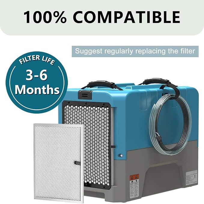 MERV-10 Replacement Filter Compatible with for ALORAIR Commercial Dehumidifiers Storm LGR Extreme, Only Applicable to Storm LGR Extreme Dehumidifier, 4-Pcs - Image 5