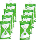 Moisture Absorbers Packets, 8 Pack - Eliminates Musty Odors for Fresher, Cleaner Air, Humidity Packs, Dessicant Packets, Hanging Closet Dehumidifier Bags（green） by AOPANDAmakelifeefficient
