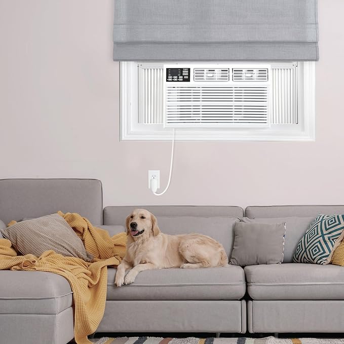 Whirlpool 18,000 BTU 230V Window Air Conditioner with Supplemental Heat, Window Mounted AC Unit with Heater for Apartment, Living Room, Bedroom, Large Rooms up to 1000 Square Feet - Image 2