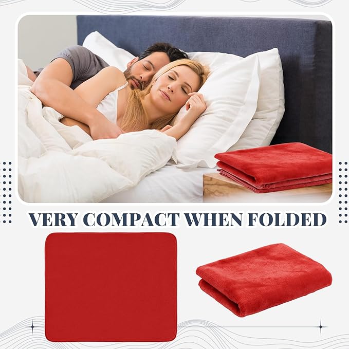 1 Pcs Couples Waterproof Mat Lover Reusable Stainproof Blanket Quiet Easy Use Mattress Protector for Adult Multi Functional Bed Sheet Couple Pleasure Comfort (80 x 80 in,Red) - Image 5