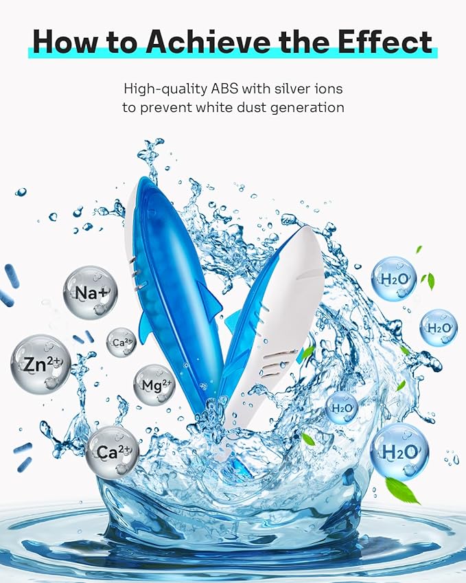Leemone Humidifier Cleaner Shark, Demineralization Float Shark Compatible with All Humidifier and Fish Tank(6Pack) - Image 5