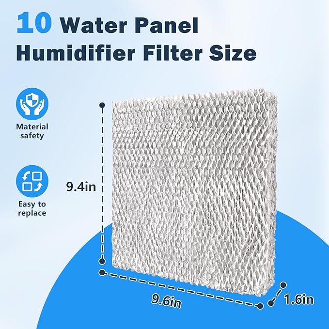 10 Water Panel Evaporator for Lennox X2660 Healthy Climate, 2 Pack #10 Humidifier Pad, Compatible WB2-12 WB2-12A HCWB2-12 HCWB2-12A WB3-12 WB3-12A HCWB3-12 HCWB3-12A Humidifiers - Image 2