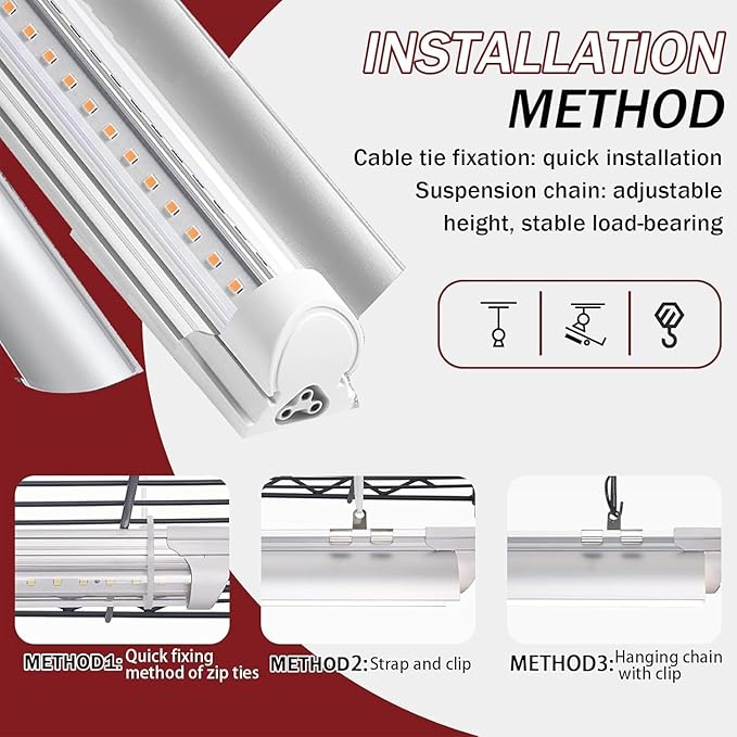 Mushroom Grow Tent with Light and Timer T8 Grow Light, Indoor Greenhouse with Grow Light, Martha Tent for Mushroom, Indoor Greenhouse, fit Monotub - Image 6
