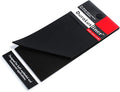 Trimmable, Non-Adhesive, Non-Slip, Dual Use Black Shelf Liner | Felt-Side for Beautiful Display or Vinyl-Side for Heavy Duty | Durable, Waterproof & Moisture Wicking (Black, Sample) by DuraLux