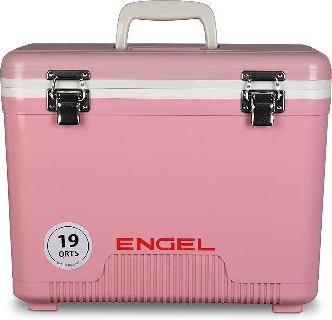 Engel 19qt Leak-Proof, Air Tight, Drybox Cooler and Small Hard Shell Lunchbox for Men and Women by ENGEL