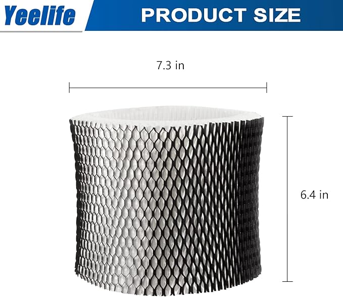 4 Pack HWF64 Humidifier Filter for Sunbeam Humidifier Filter B, SCM1746, Compatible with Holmes HM1730, HM1745, HM1746 - Image 6