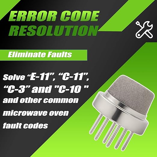DE32-60013A Microwave Humidity Gas Sensor Fits for Samsung Microwave,Fix E-11, C-11, C-3" Fault Codes,Compatible with ME21M706BAS, ME18H704SFG, MET8H704SFS, ME21K7010DG - Image 2
