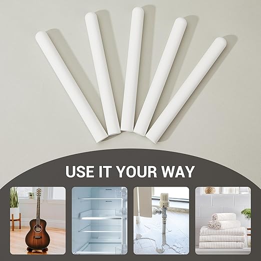 Diatomaceous Earth Drying Stick 5 Pack, Reusable Desiccant Stick/Dehumidifier Rod Moisture Absorber for Closet Shoe Cabinet Bathroom Towels Swim Equipment Car Interior - Image 6