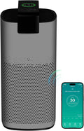 Air Purifiers for Home Large Room Up to 3600 Ft² with PM 2.5 Air Laser Sensor, HEPA 4-in-1 Filter for Airborne Particles, Sleep Mode for Allergies, Pet Hair in Bedroom, MR7566-WF, Grey, 1Pack+3Modes by Unknown