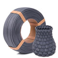 Inland V2 PLA PRO (PLA+) 3D Printer Filament Refill, 1.75mm Spooless Filament, Dimensional Accuracy +/- 0.03mm, 1KG (2.2lbs) Gray Refill for Inland Reusable Spools, Bambu Lab Compatible by INLAND