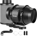 VEVOR 6" Air Filtration Kit, 180 CFM Inline Duct Fan with Speed Controller, Carbon Filter & Ducting Ventilation System for Heating Cooling Booster, Grow Tents, Hydroponics by VEVOR
